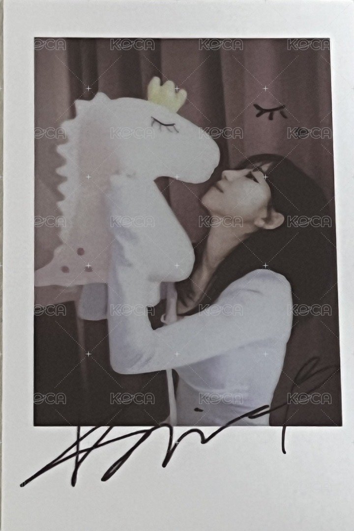 正規一 kms 簽售卡 上海咖啡廳簽售柚 正面