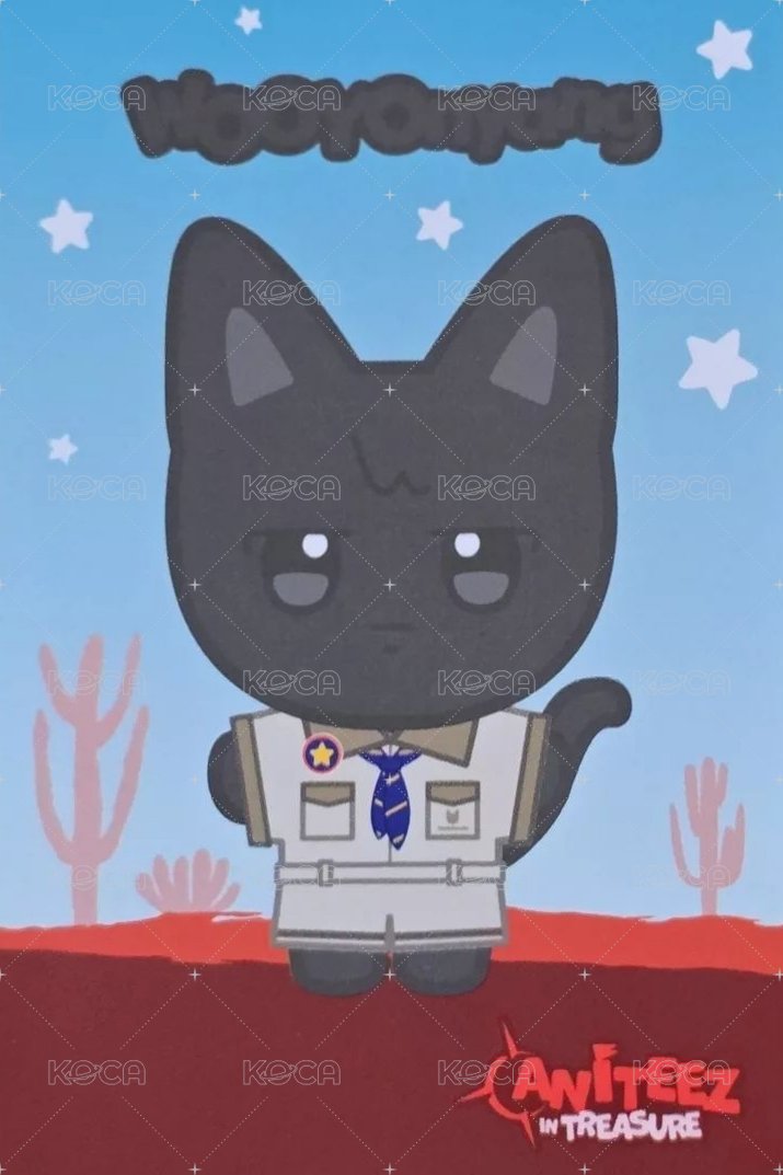 ANITEEZ IN TREASURE 隨機卡  背面