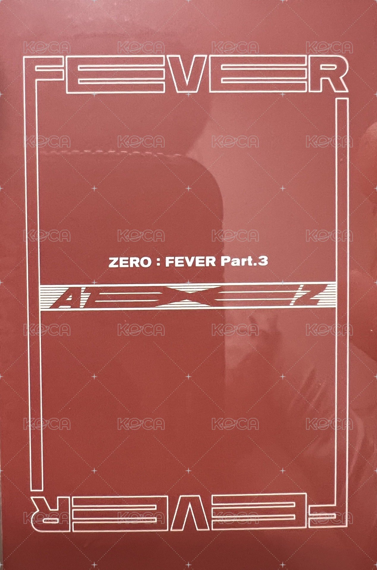 FEVER再版專 專輯卡  背面