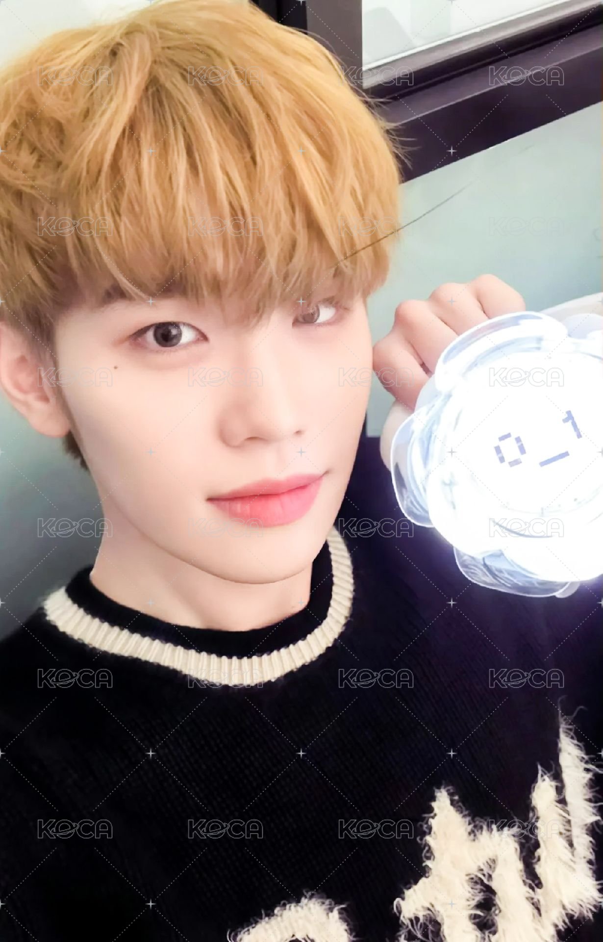 官周 周邊卡 手燈卡 正面