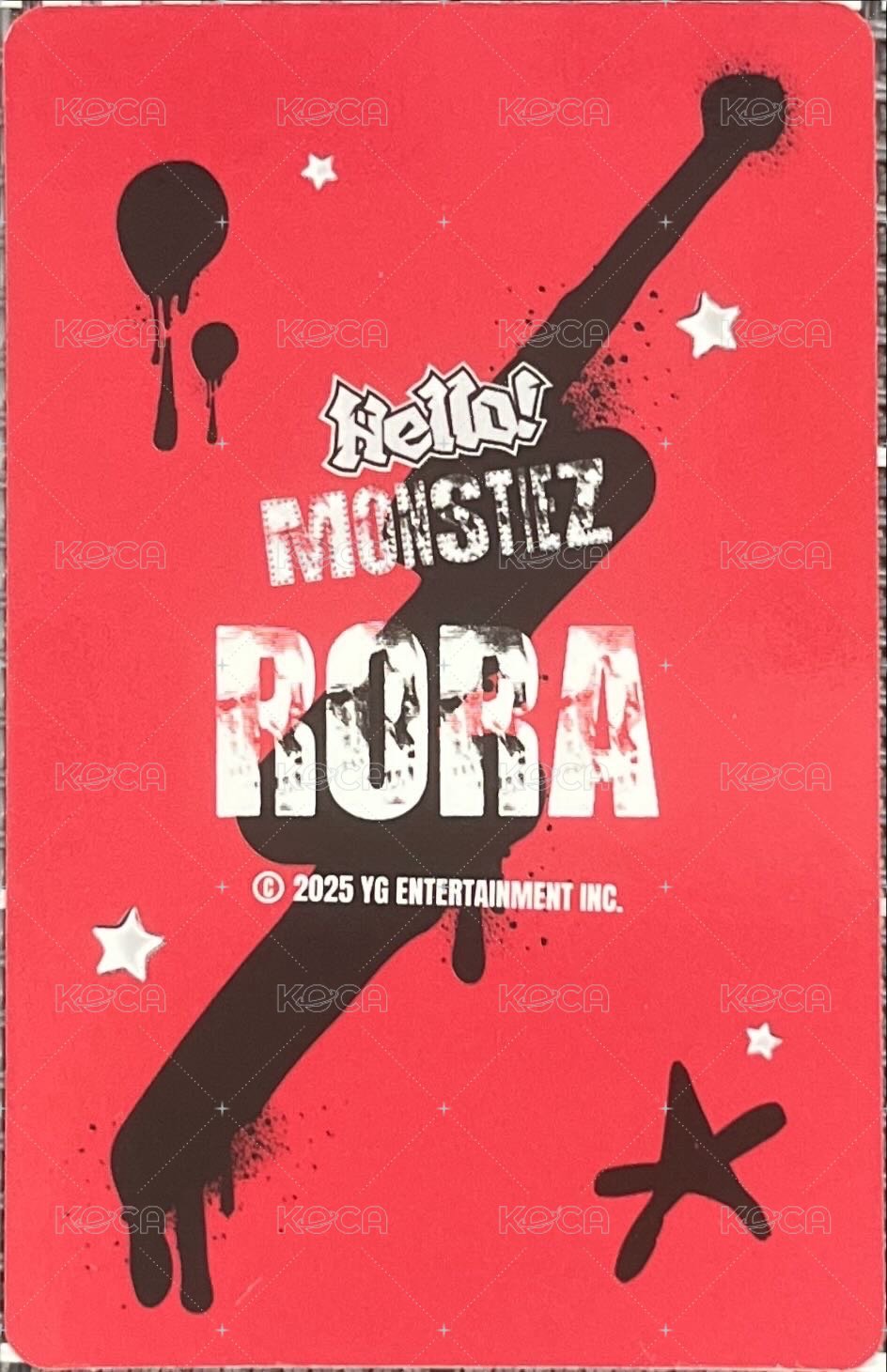 一期會員禮 會員禮卡 會員禮卡 Rora 背面