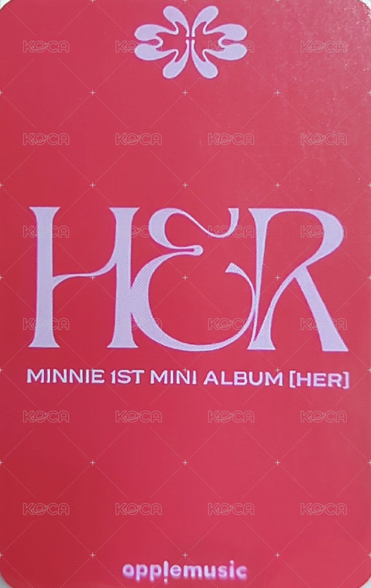 HER am 預售 特典卡 ver. A 背面