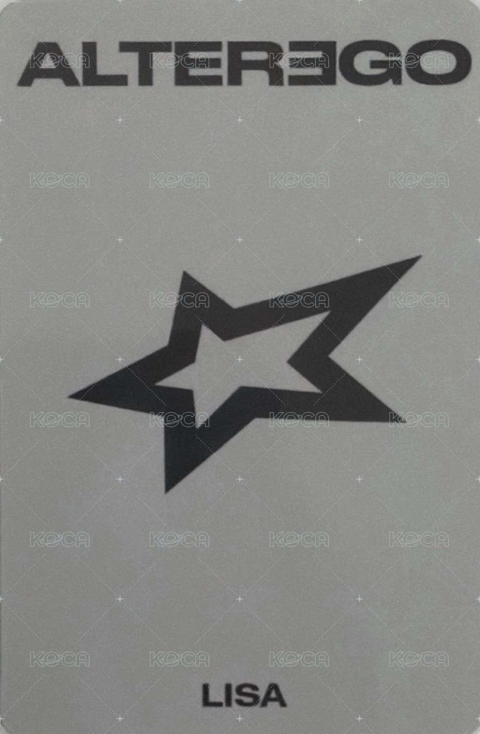 ALTEREGO am 簽售卡  背面