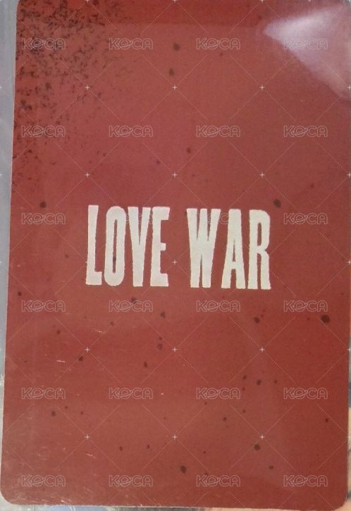 LOVE WAR 專輯卡 War ver. 背面