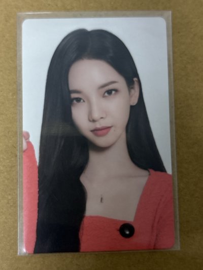 aespa Karina 柚子 代言卡 mediheal1.0柚