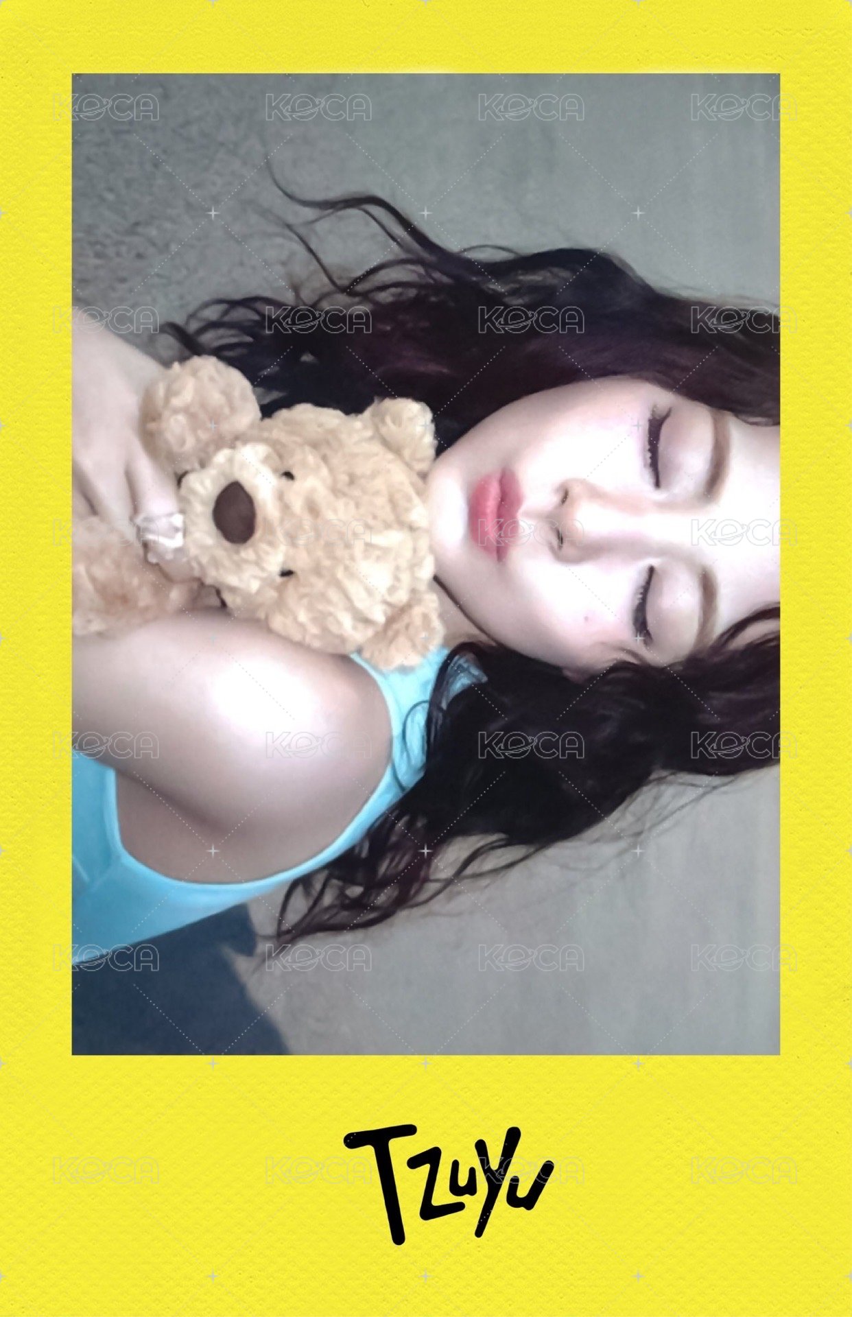 正規四 專輯卡 Polaroid ver. 黃版 固配 正面