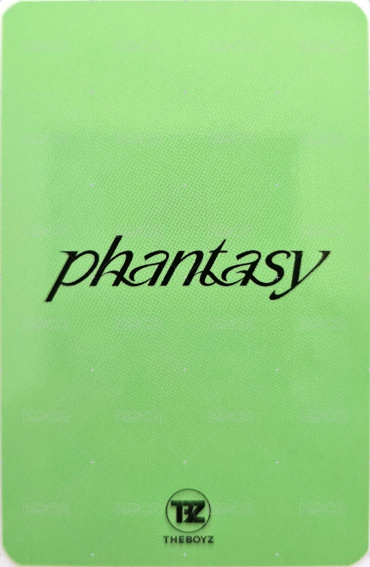 PHANTASY Pt.1 Christmas In August jm 1.0 簽售卡  背面