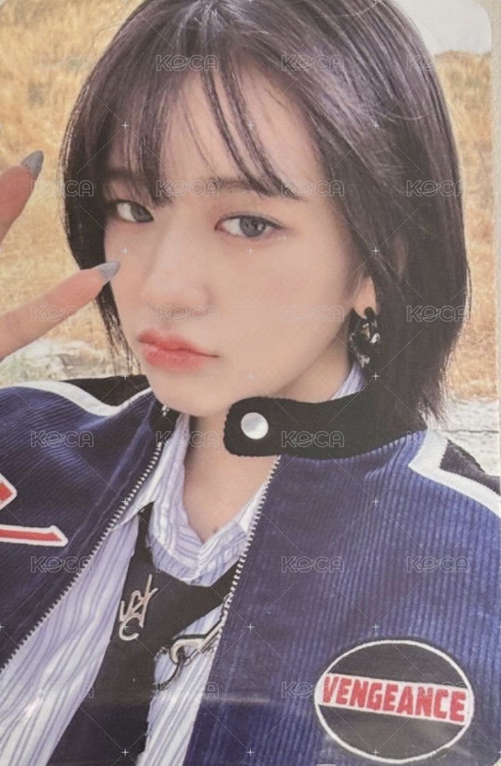 I'VE MINE 專輯卡 I’VE MINE 電子專卡安 正面