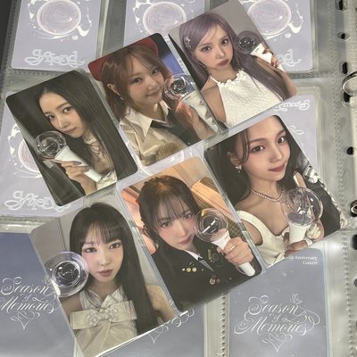 GFRIEND 三代手燈卡 十週年演唱會周邊卡 綁售