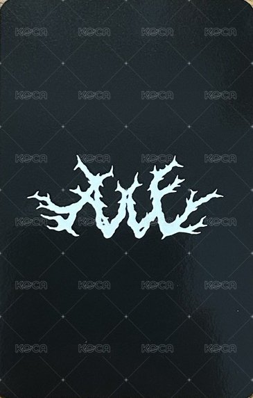 AWE k4 線下 簽售卡  背面