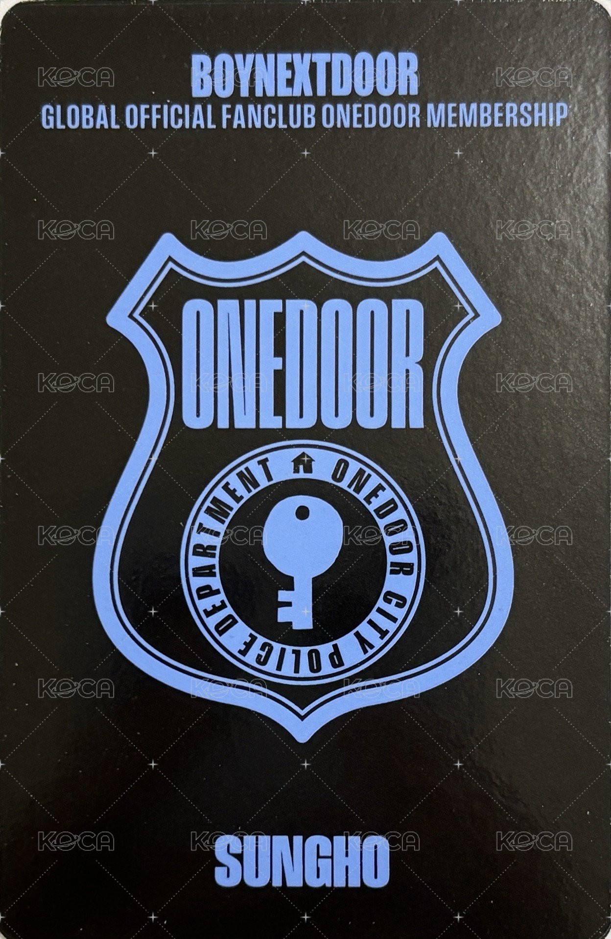 二期 會員禮卡  背面