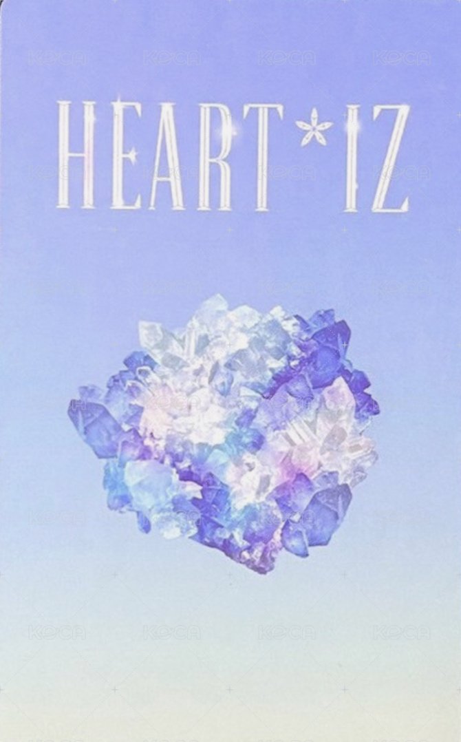 HEART*IZ 專輯卡 電子專 背面