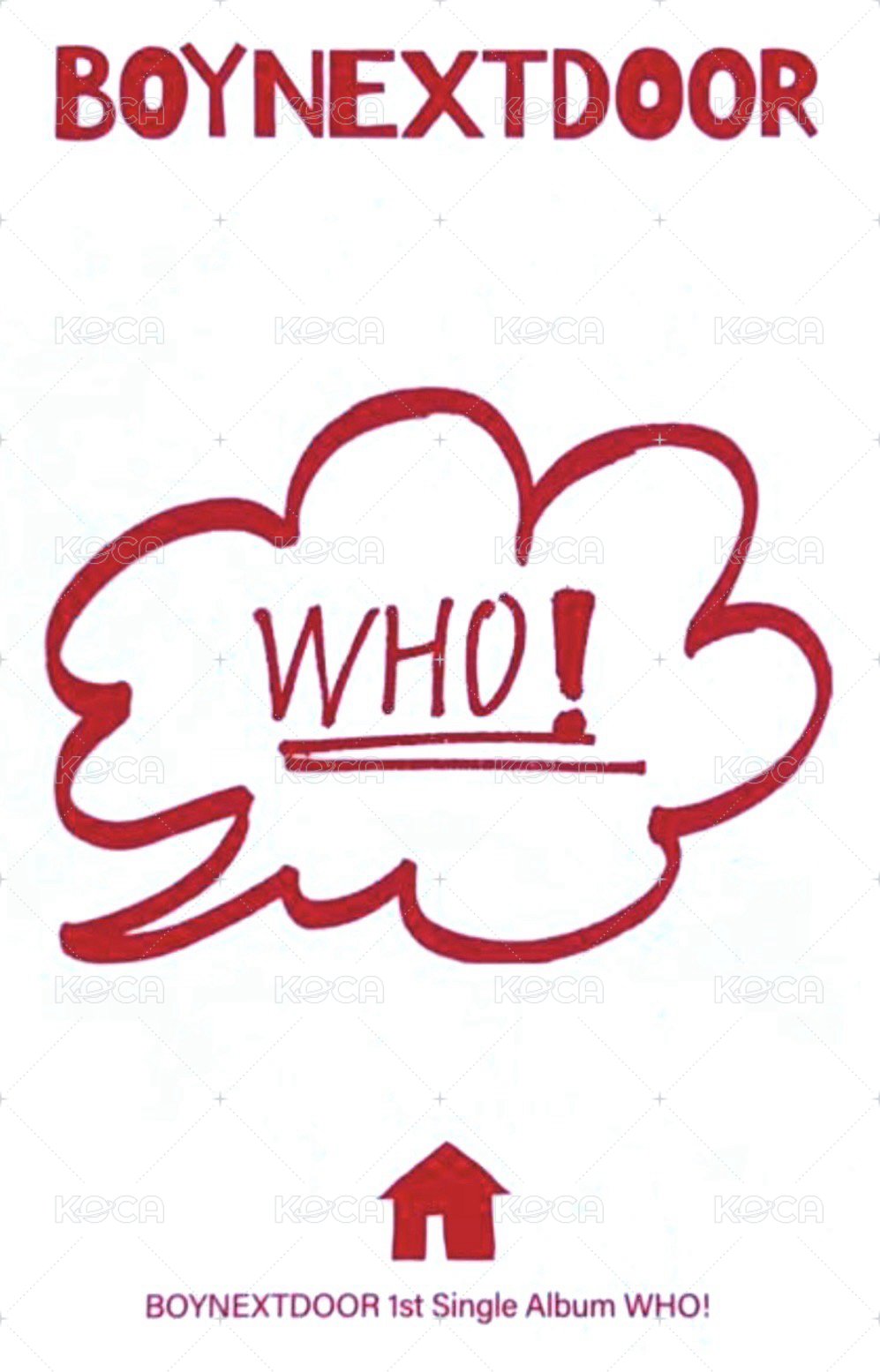 WHO! 專輯卡 Who ver 2 背面