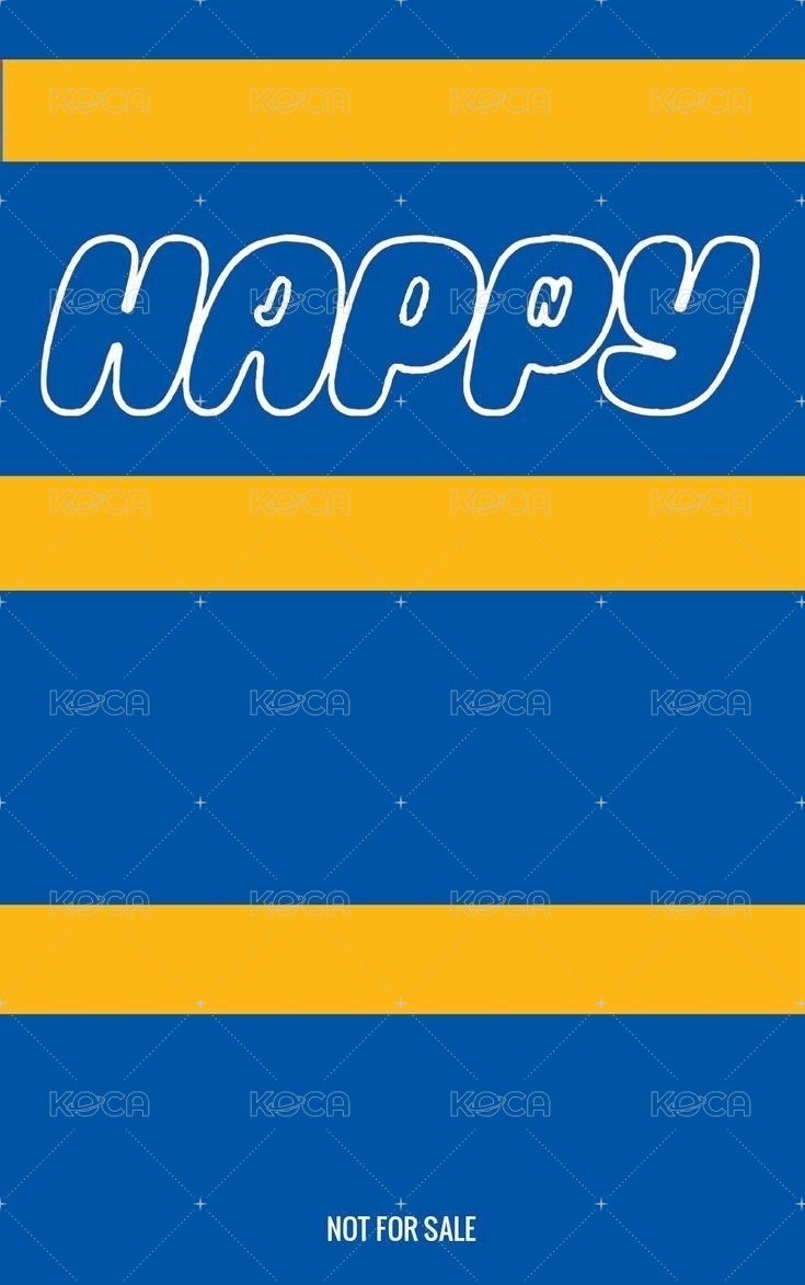 HAPPY wvs 特典卡  背面