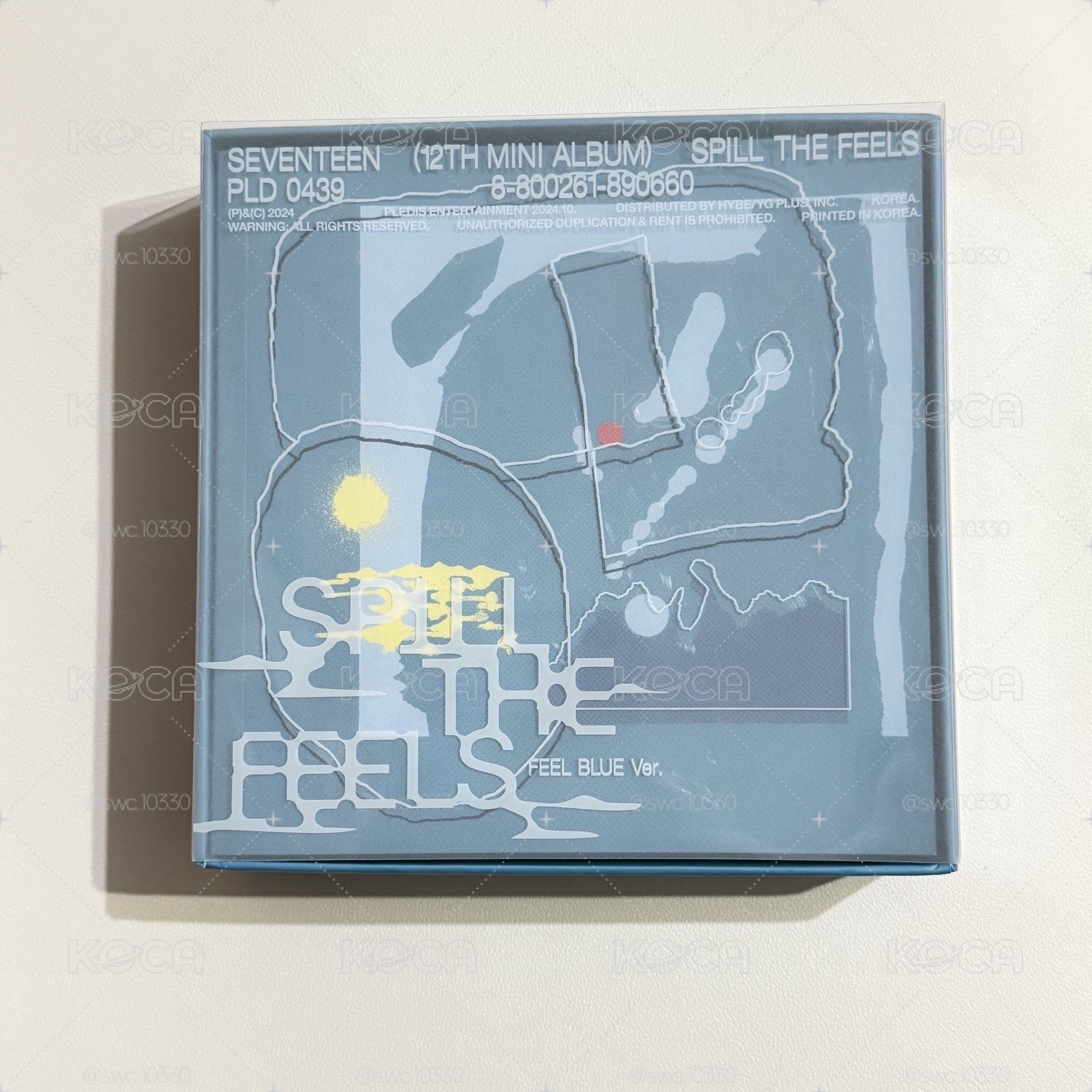 SEVENTEEN MINI12 FEEL BLUE ver. 空專