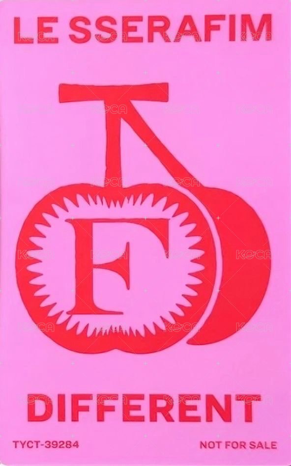DIFFERENT 專輯卡 初回B雙人卡 背面