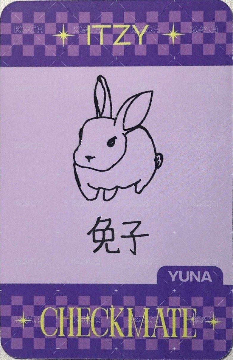 CHECKMATE tou 3.0 簽售卡  背面