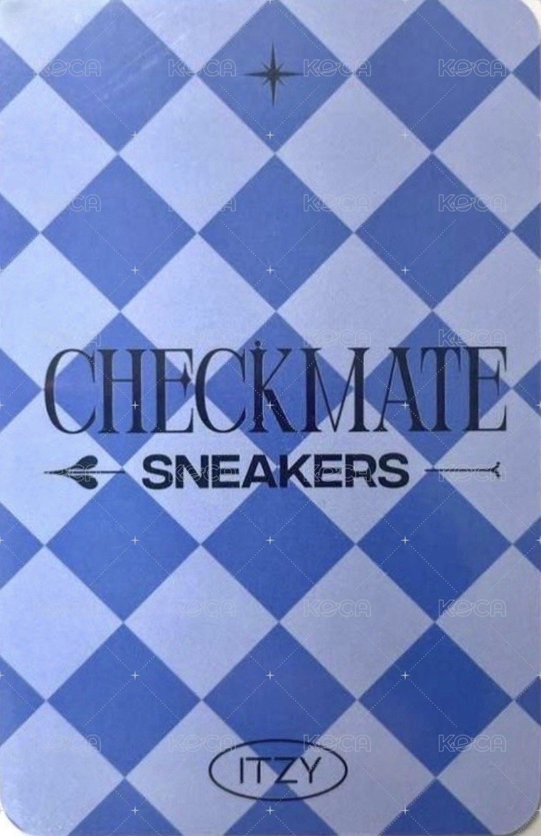 CHECKMATE 熊寶 預售 特典卡  背面