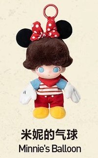 DIMOO WORLD × DISNEY 娃娃 米妮的氣球