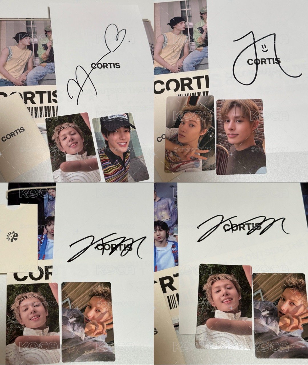 CORTIS親簽