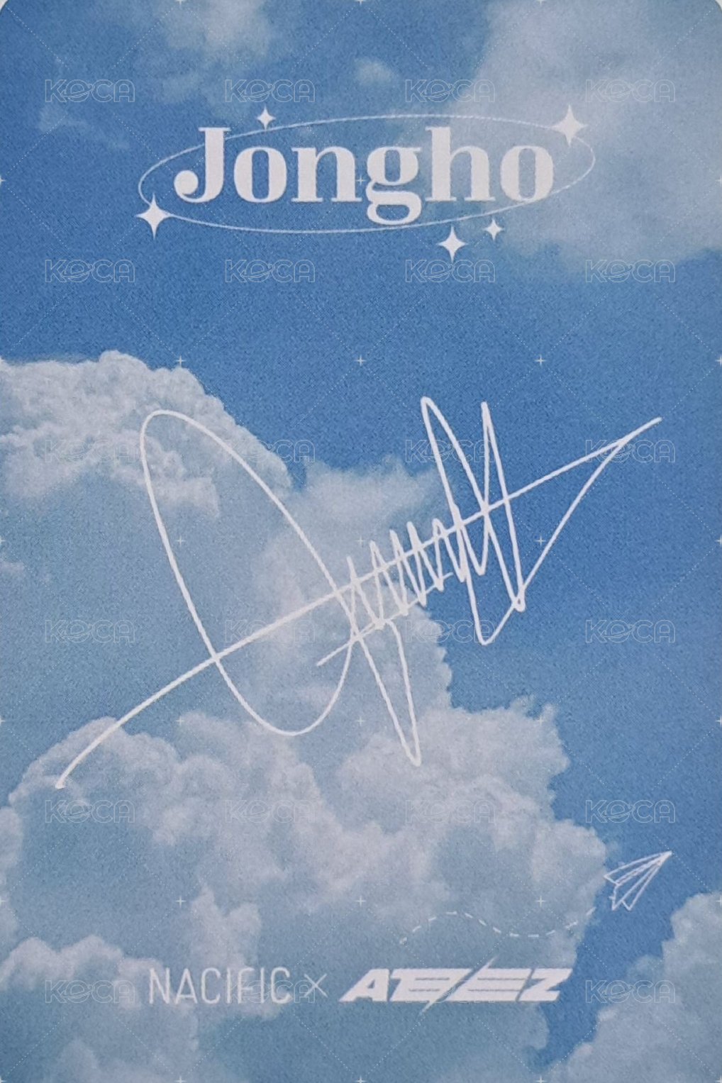 NACIFIC 代言卡 7.0 背面