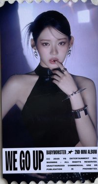 WE GO UP yg 快閃店 入場卡 / 場限卡 票根茶