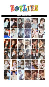 BOYLIFE 快閃店 隨機卡包卡