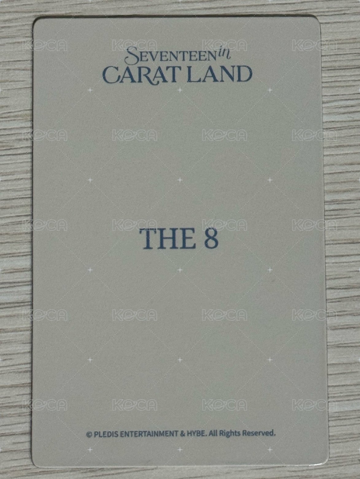 24’克拉島 周邊卡 24克拉島 變化卡 背面