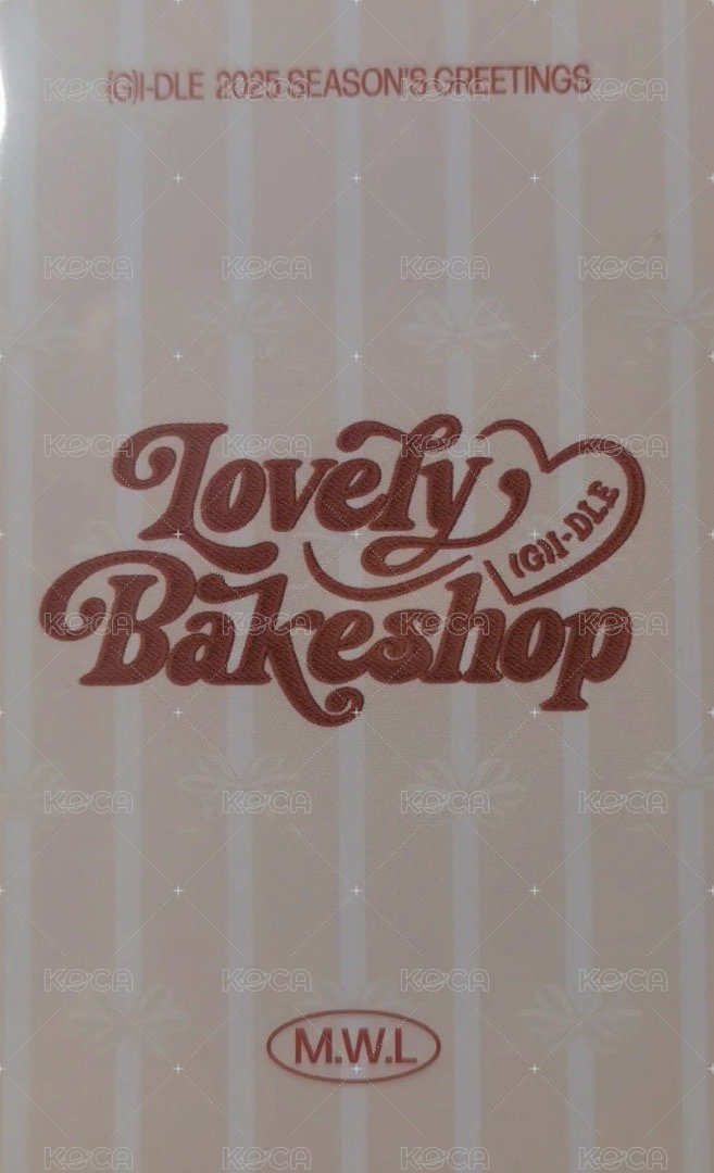 25年曆 年曆卡 固配-妮 背面