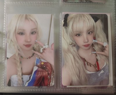 雨琦快閃店鐵盒小卡