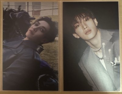 Stray kids 方燦 合(HOP) hmv A版 B版 幸運卡 