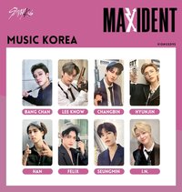 MAXIDENT Music Korea 特典