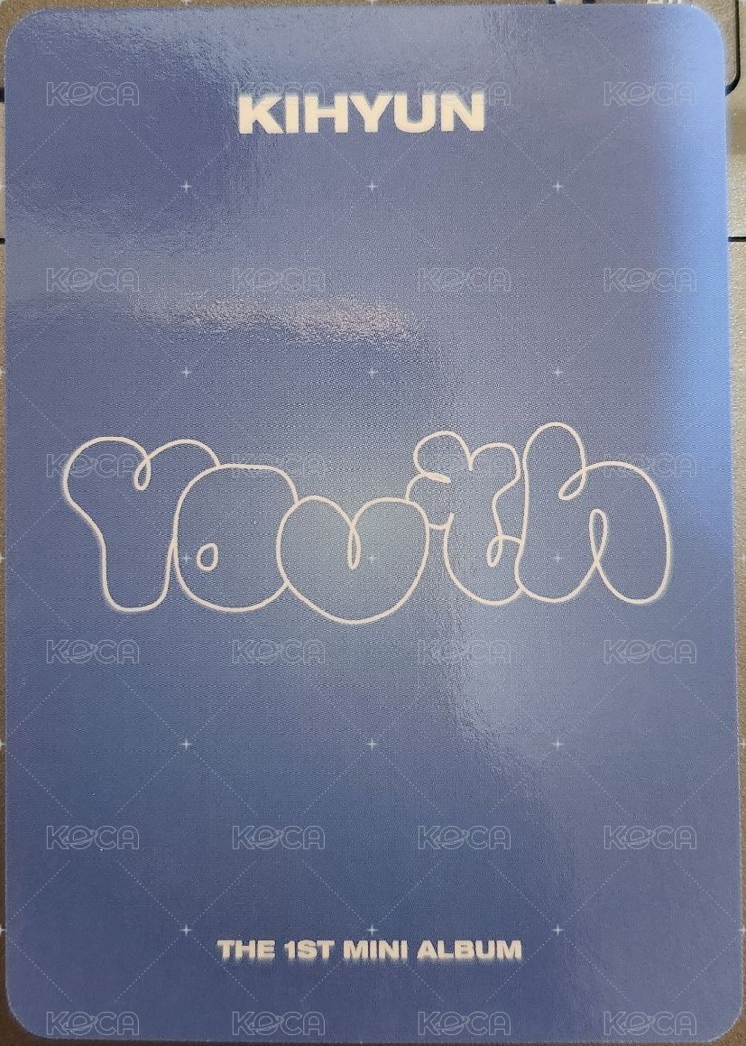 YOUTH k4 2.0 特典卡  背面