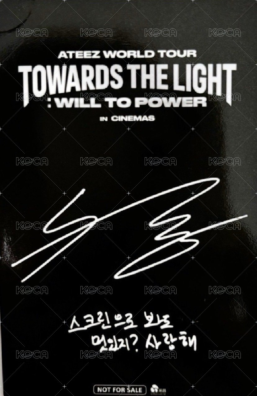 TTL 電影 電影卡 台灣第一周特典 背面