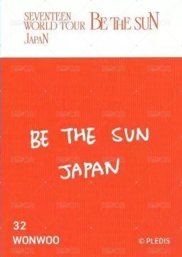 BE THE SUN 隨機卡  背面