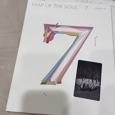 BTS防彈少年團 map of the soul:7 團卡