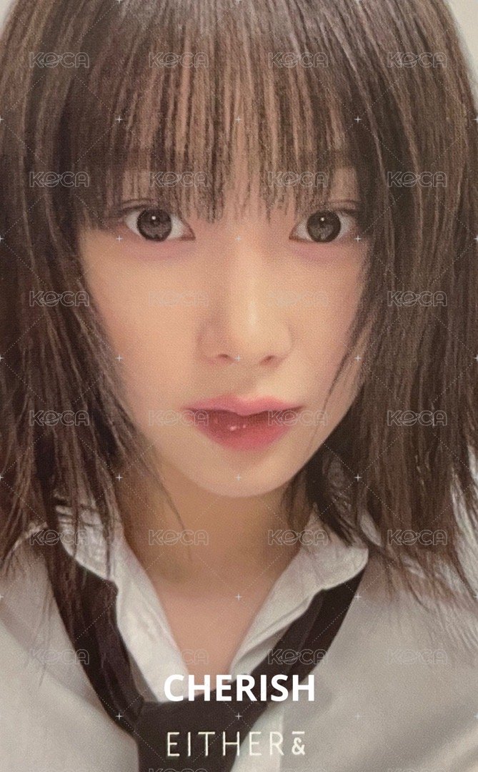 代言卡 either& 3.0 制服吉 正面