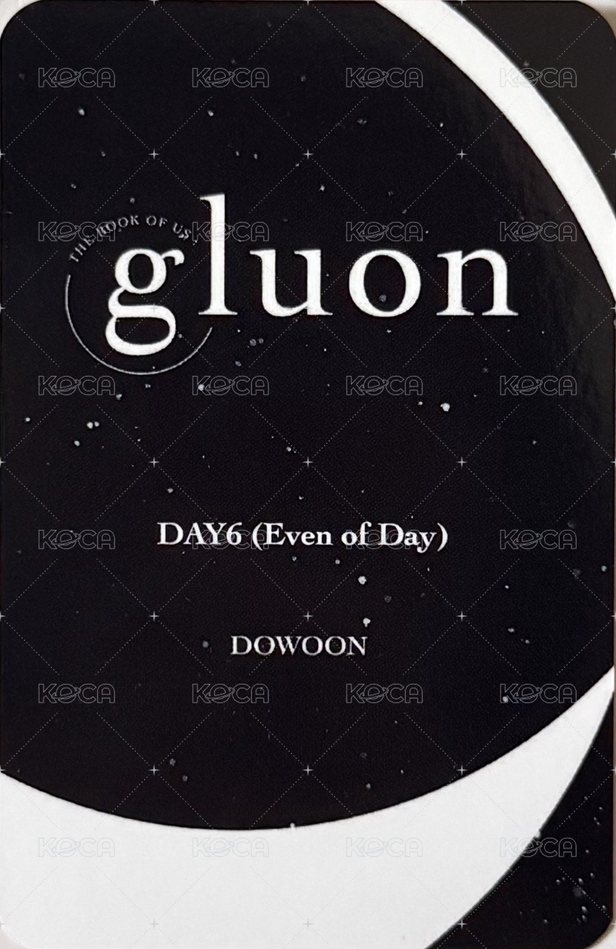 EOD 迷一 Mecima 特典卡  背面