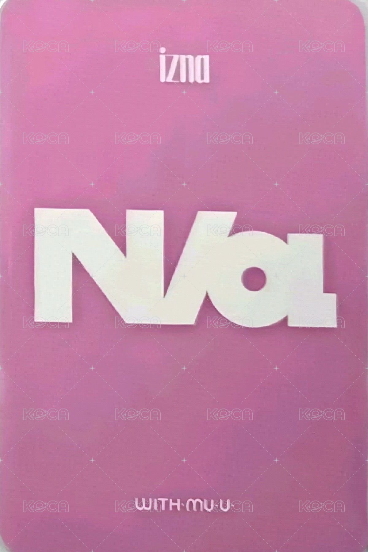 迷一 wm 6.0 簽售卡  背面