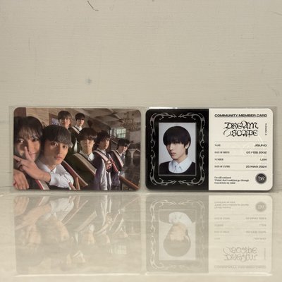 NCT DREAM 專卡 台灣簽售卡