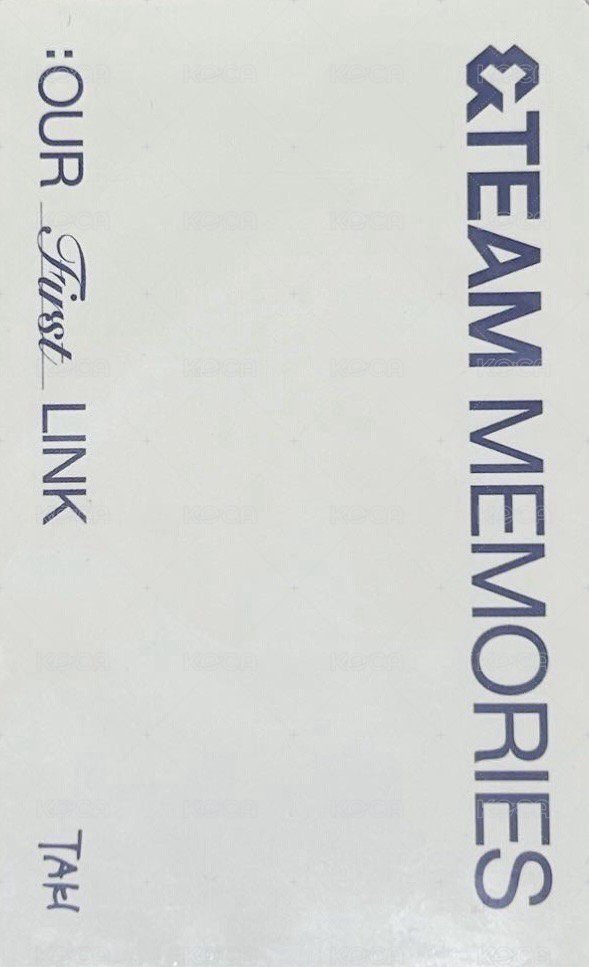 回憶錄 周邊卡  背面