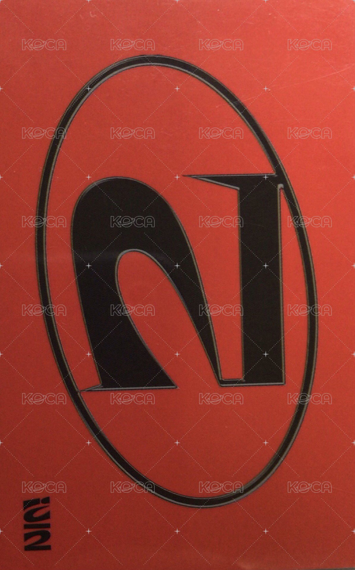 正規二 專輯卡 ver.電子專 背面