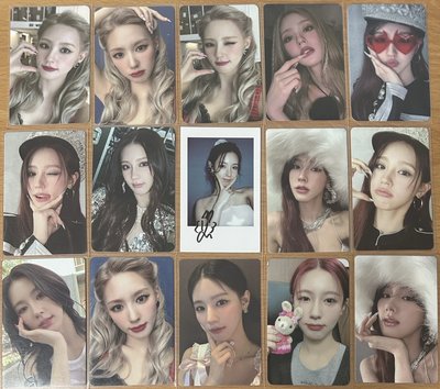 I-DLE 薇娟Miyeon 麵白菜卡