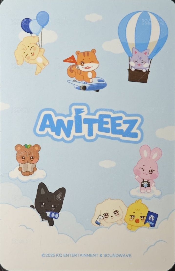 ANITEEZ IN THE CALLING 周邊卡 MINI MULTI CASE 背面