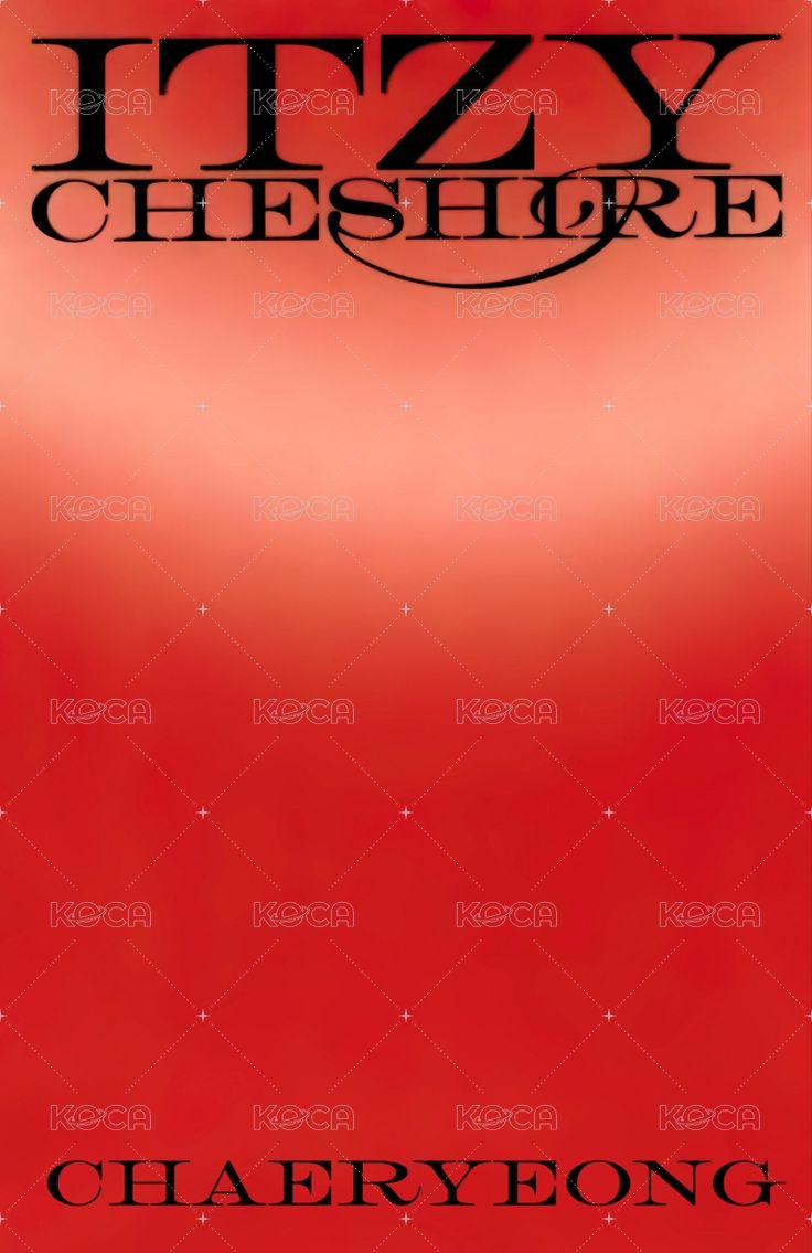 CHESHIRE 專輯卡 限量版 背面