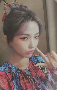 I BURN 專輯卡 flower ver 