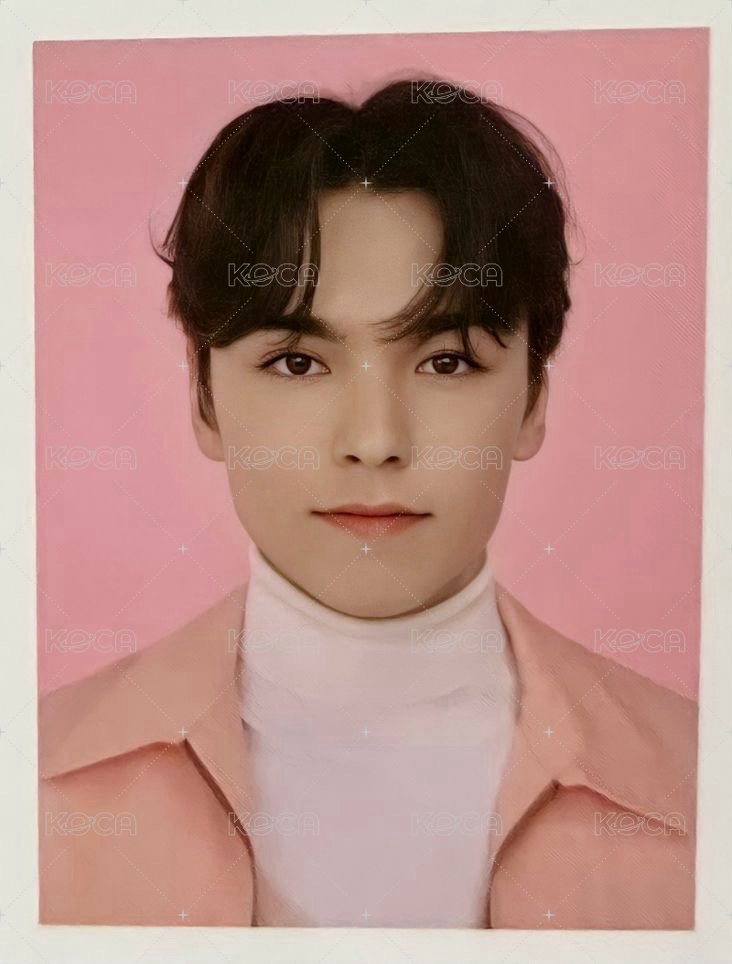 22’年曆 年曆卡 證件照 背面