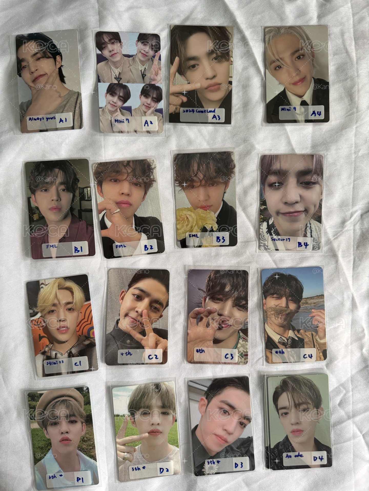 S.coups 崔勝喆 小卡