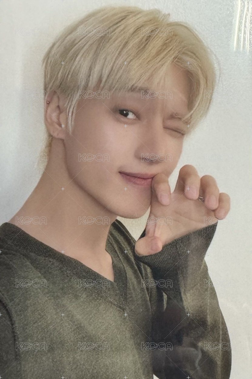 ATEEZ x BRMUD 代言卡  正面