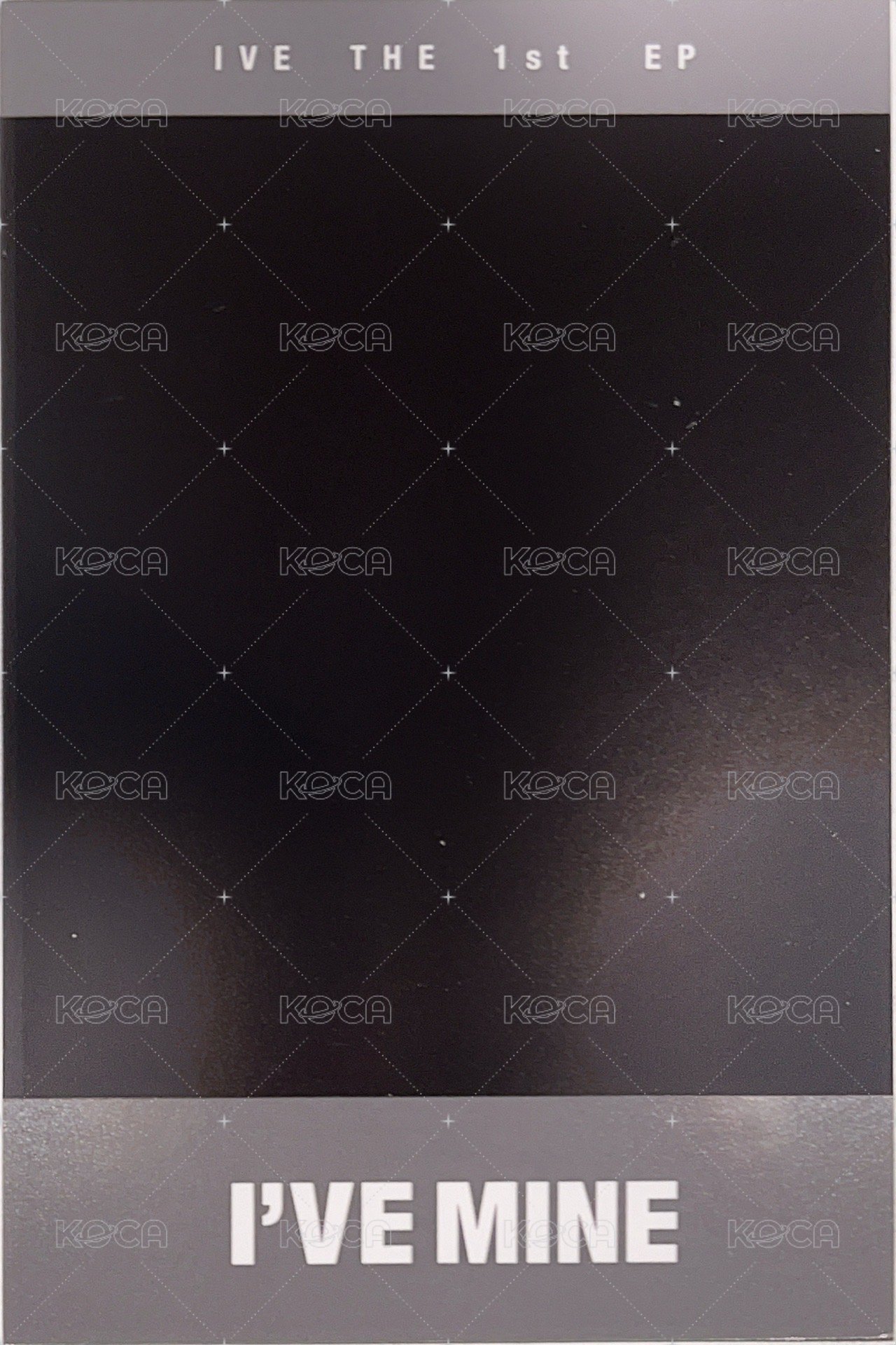 I'VE MINE yzy 3.0 簽售卡  背面